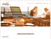 Tablet Screenshot of firezip.com